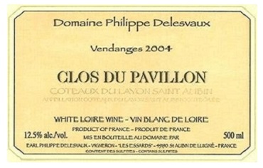 Acquisition du Domaine Delesvaux - AOC Anjou Villages et Coteaux du Layon Saint-Aubin - 2021